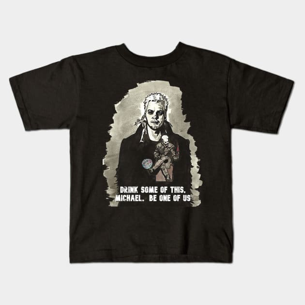 Lost Boys - Drink Kids T-Shirt by BladeAvenger